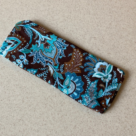 Vera Bradley Java Blue Tote Bag Made in USA - Picture 10 of 16